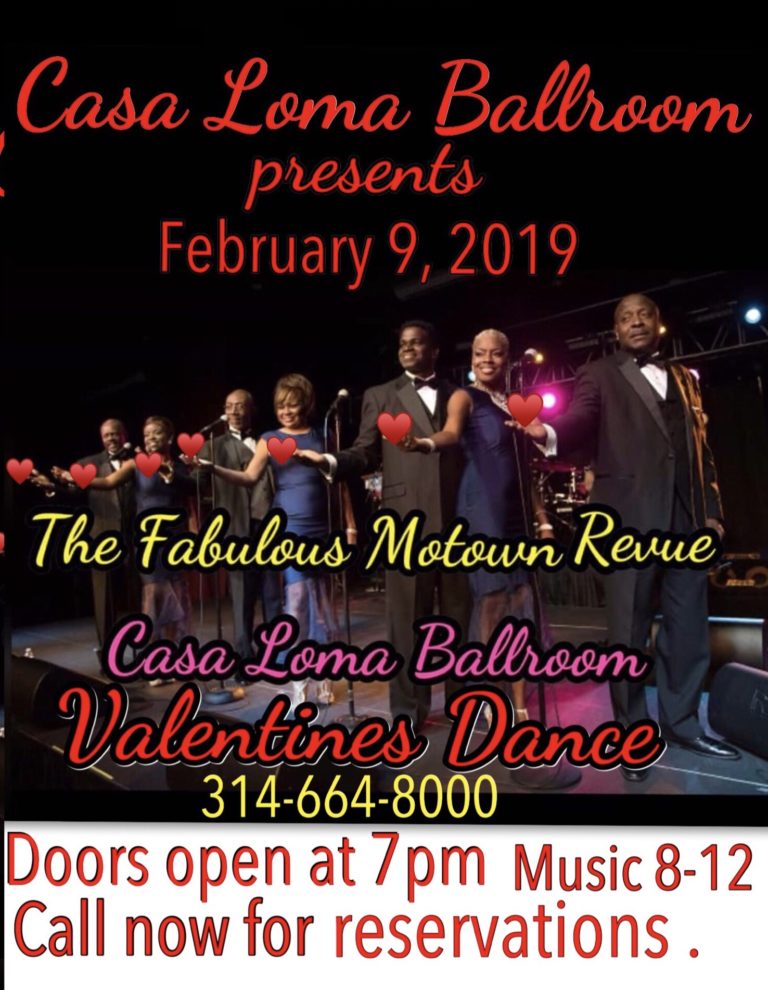 THE FABULOUS MOTOWN REVUE with The Progress Band Casa Loma Ballroom